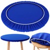 Gilprop 36.2 Inch Felt Card Table Game Cover Blue Foldable