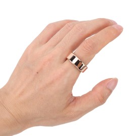 Smart Health Ring, Smart Ring, Diseño Elegante de Acero Inoxidable, Anillo de Monitor de Salud con Rastreador de Ejercicios, Compatible con para IOS con Aplicación Smart Health