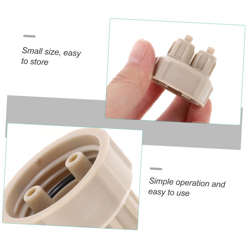 Mobestech 4Pcs Quick Screw Cap for DIY Reactor Easy to