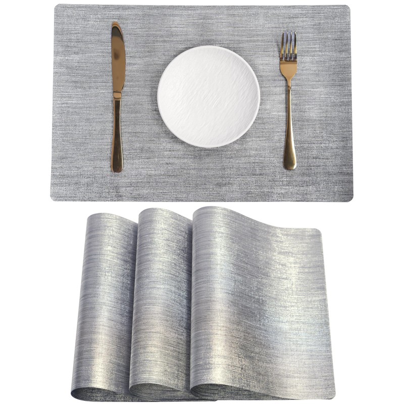Set of 4 Place Mats 30 x 45 cm Place