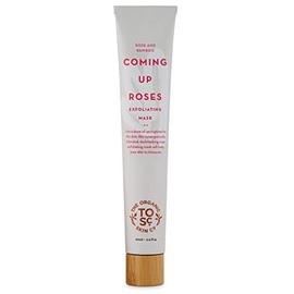The Organic Skin Co.- Mascarilla facial exfoliante e hidratante | Coming Up Roses de | Jabón facial exfoliante y exfoliante facial | Fa