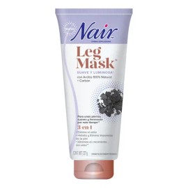 Nair Crema Depiladora Leg Mask 226 gr - Con Carbón Tipo de piel Normal
