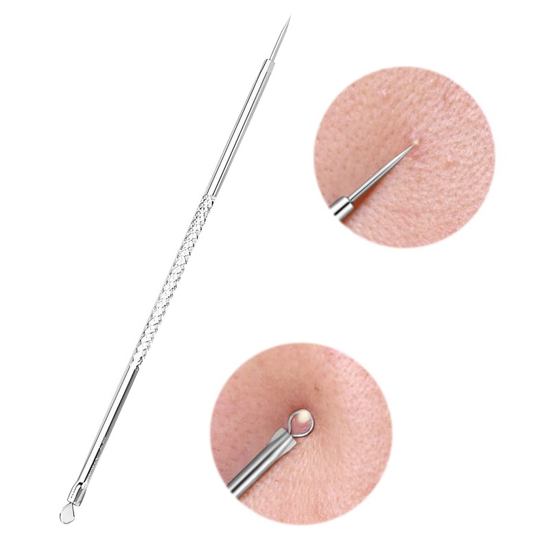 Blackhead Remover Tool Kit,5 Pieces Comedone Extractor Tool,Stainless Steel Comedone