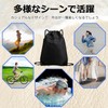 Mesanda Gym Sack, Knapsack, Backpack, Pool Bag, Waterproof, Lightweight, Foldable,