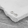 Briny River 250Pcs 16x1.2mm Fishing Sinker Eyes Stainless Steel Suitable