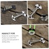 KOMBIUDA 3sets Camping Tent Stakes Fish Bone Nail Ground Nails