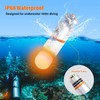 ORCATORCH SD01PRO Upgraded Bright Dive Signal Light, Submersible Beacon Mini