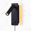 MOLUOLA LIGHTING LED Reading Wall Lights for Bedroom, Backlight Night
