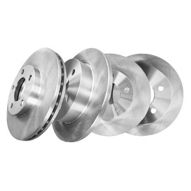 PM Auto Set of 4 Front-Rear Brake Disc Rotors For 1994-2004 Ford Mustang 5 Stud Wheel