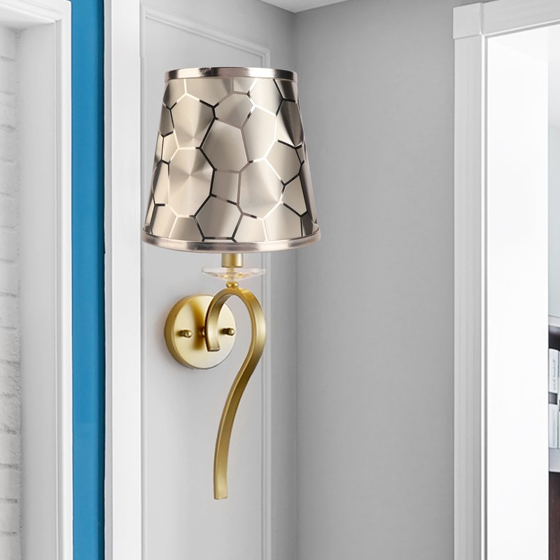 2PCS Drum Lamp Shade E14 PVC Modern Decorative Small Barrel