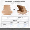 STRBOXONG Brown Cardboard Shipping Boxes (Pack of 10), 130x90x40mm, Eco-friendly,