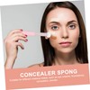 VICASKY 4pcs Mushroom Head Makeup Sponges Portable Concealer Applicator for