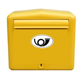 Posthorn Sticker Letter Box Sticker Symbol Sticker (RPMt6/9) (10 cm)