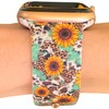 FoxiBands Sunflower Leopard Cow Print Watch Band - Compatible with