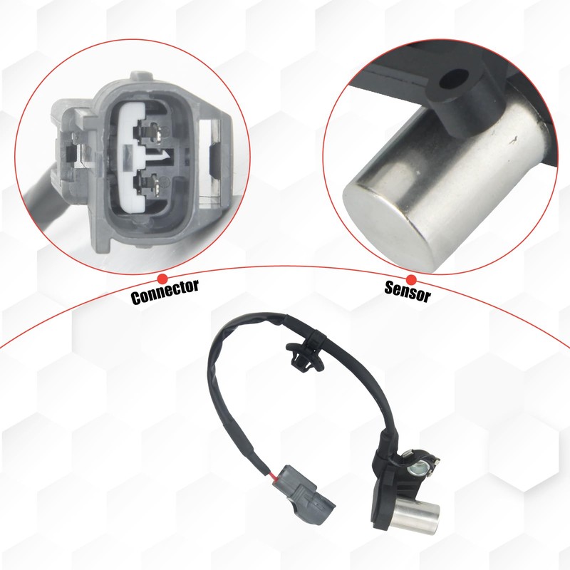 Sianxaido 9008019011 Crankshaft Position Sensor Compatible with Camry 1994-2001 Celica