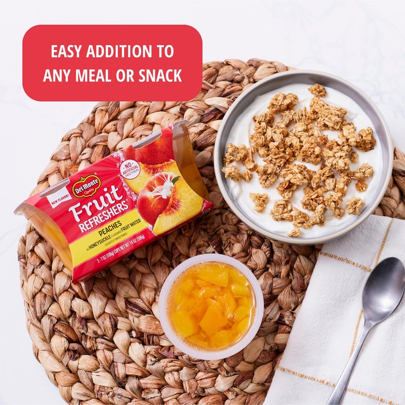 Del Monte Refreshers Red Grapefruit in Guava Fruit Water Cups,