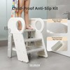 Soladder Foldable Toddler Step Stool with Handles for Bathroom Sink,
