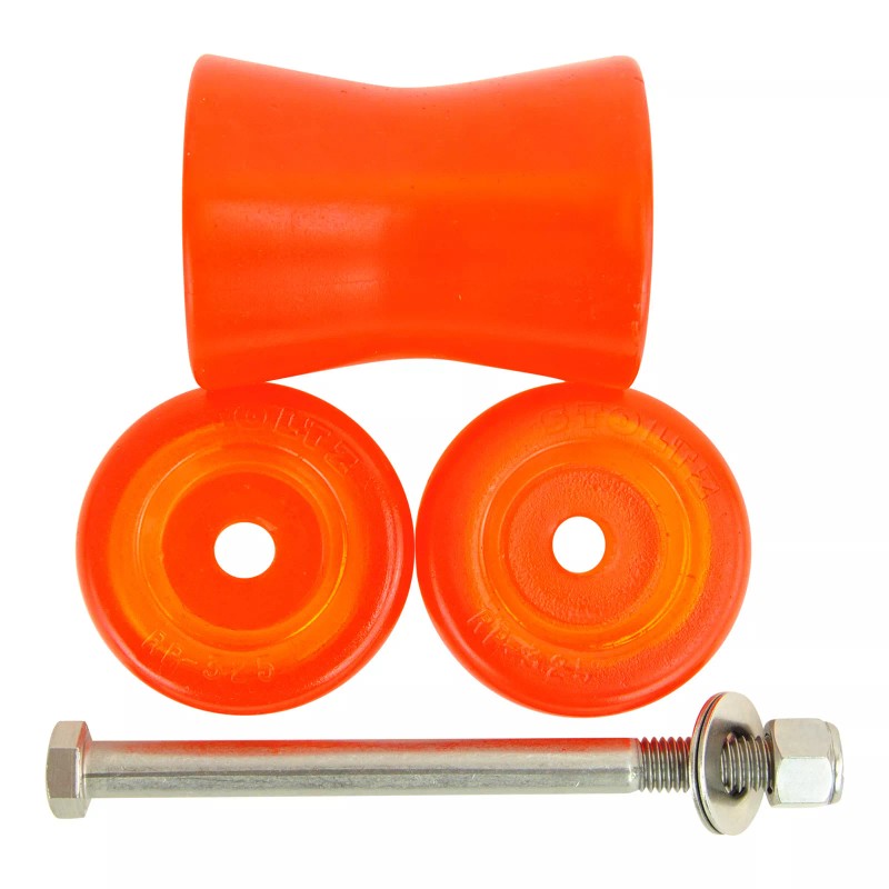 Stoltz 4 Inch Stoltz Polyurethane Boat Trailer Bow Roller Kit