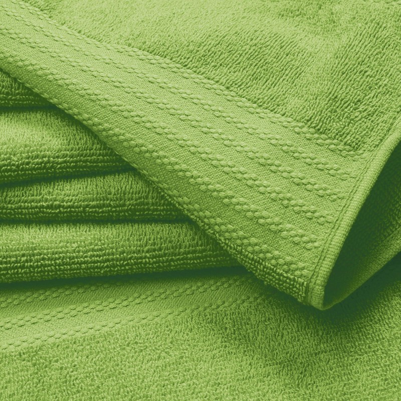 GLAMBURG Premium Cotton 4 Pack Bath Towel Set - 100%