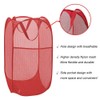 Larpur Popup Mesh Laundry Basket, Collapsible and Portable Clothes Washing