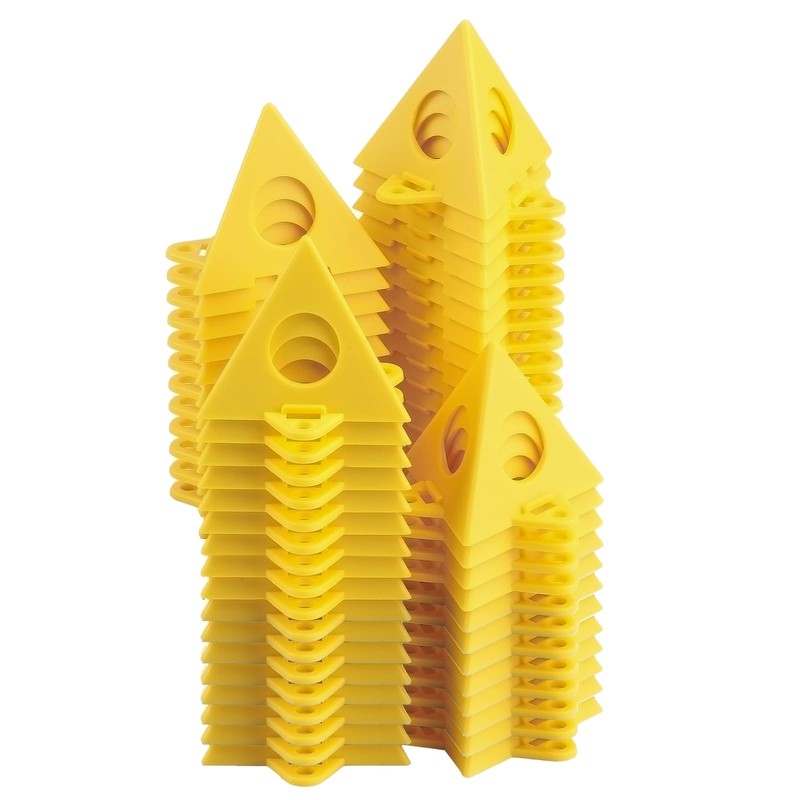 50pcs Painter's Painting Stands Pyramids,Painters Pyramids Stands,Painters Pyramids,Mini Triangle Cone