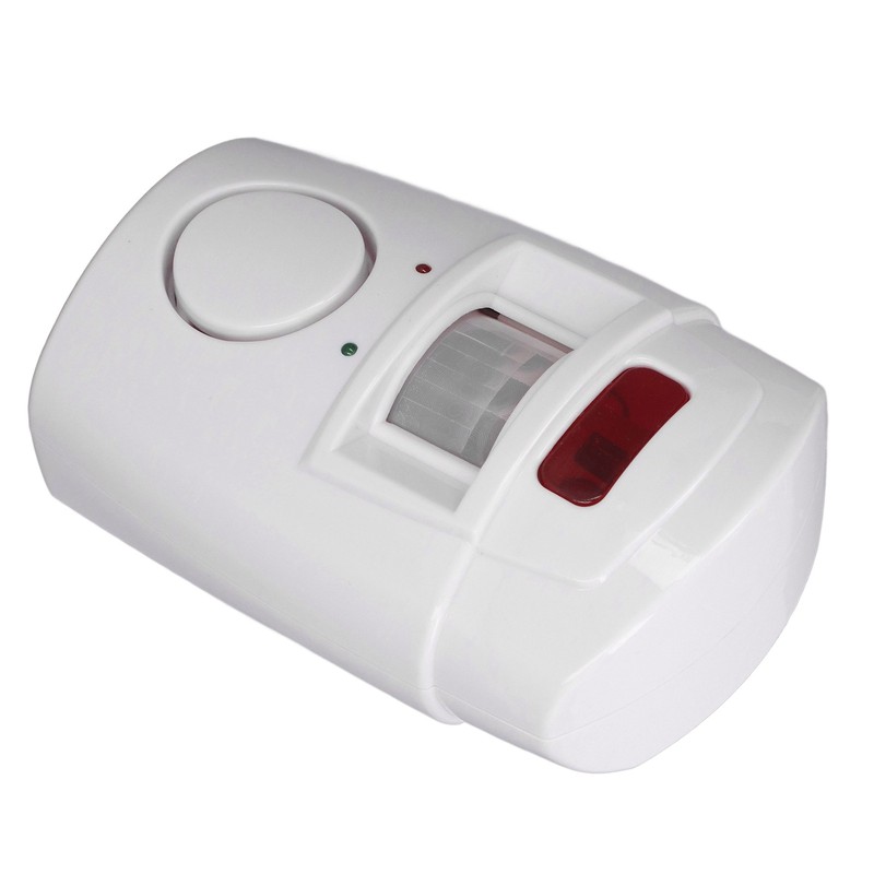 Outdoor Motion Sensor Alarm Anti Theft Remote Control Sound Light