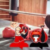 13pcs Boxing Birthday Honeycomb Centerpieces Boxing Match Themed Party Decor