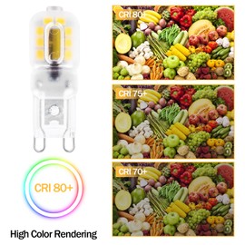 Yucclim W10709921 LED Light Bulb 1.8W- 20W Equivalent Range Vent Hood Oven Replacement Parts LED Lamp for Whirlpool Over The Stove Range Elite Microwave WB08T10021 WPW10472384 (4 Pack, Warm White)