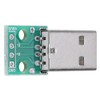 USB Breakout Board, Akozon 10Pcs USB to DIP Adapter Board
