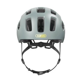 ABUS Youn-I 2.0 bike helmet - with light for children, teenagers and young adults - for girls and boys - grey, size M