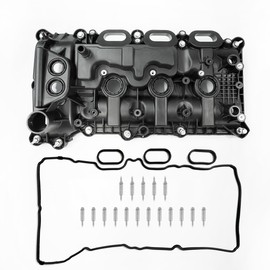 Sumyola Left Engine Valve Cover for Ford 2017-2022 F-150 Raptor Explorer Edge 3.5L EcoBoost V6 with Gasket Set Replace# HL3Z-6582-G HL3Z 6582-E HL3E-6K273-DD HL3Z6582E HL3Z6582G HL3Z6582