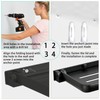 NONGKANG 2pcs RV Aluminum Folding Shelf Wall-Mounted 2-Pack | 90°