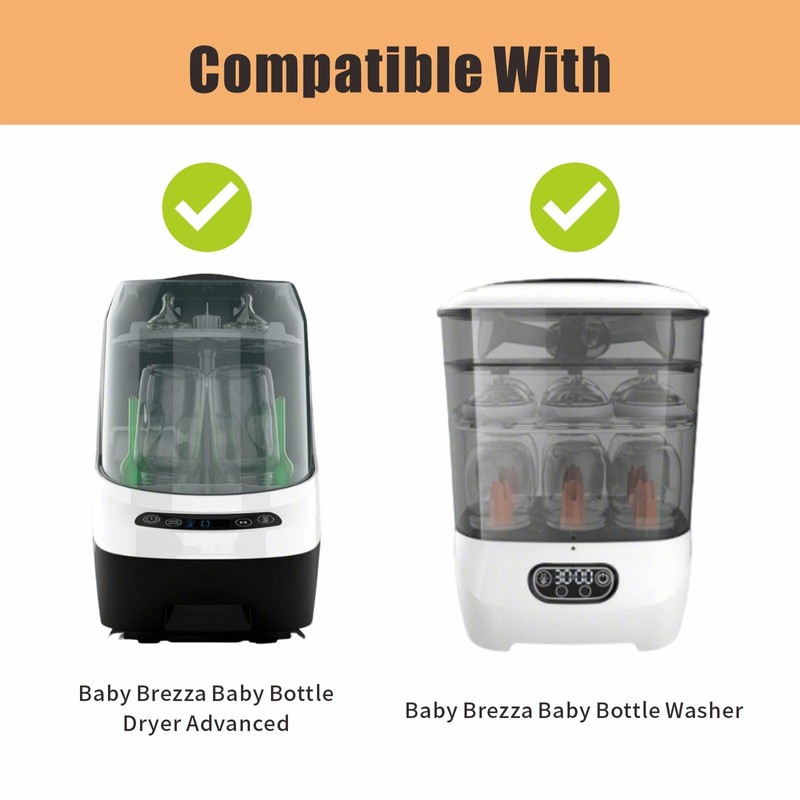 4 Pack HEPA Filter Replacement for Baby Brezza Baby Bottle