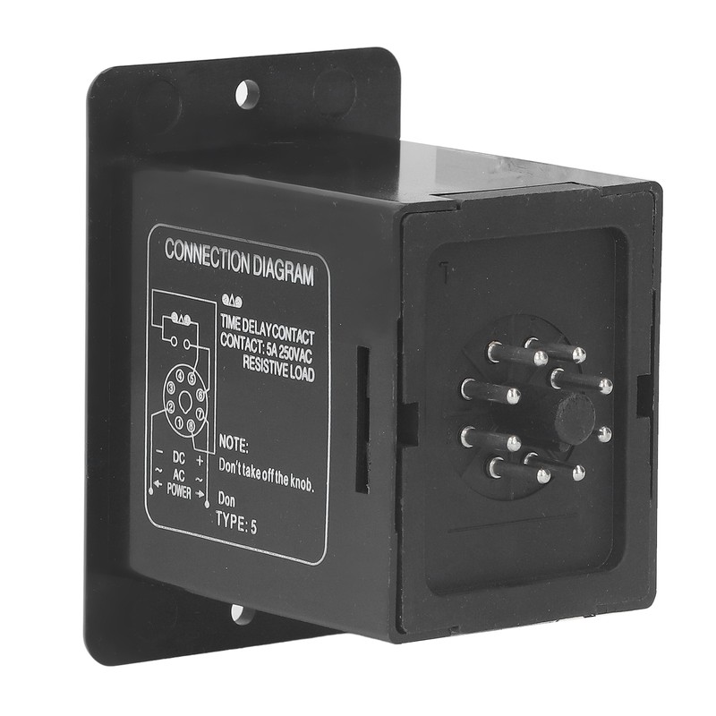 60S Twin Timer Relay Anti Interference Accurate Operation Copper Coil