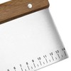 Dough Bench Scraper, Stainless Steel Dough Pastry Scraper Cutter Chopper