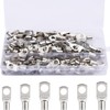 Pack of 150 Cable Lugs Terminal Plugs Tin-Plated Copper Crimping
