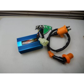 FANCY SCOOTERS RACING CDI IGNITION COIL MANCO AMERICAN SPORTWORKS CARBIDE ZIRCON HELIX 150CC