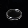 zalati Coin Holder Capsules 100pcs Round Plastic Coin Container Storage