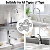 Yuaiosn 10 Sizes Universal Aerator Service Key, Aerator Mounting Key,