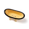 Yellow Mini Bathtub Soap Dish Caddy
