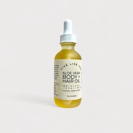 Aloe Vera Hair and Body Oil | Organic & Silicone Free 1oz