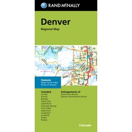 Rand McNally Folded Map: Denver Regional Map