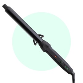 MINT Professional Curling Wand 1 Inch for Long Hair | Extra Long Curl Wand w 2-Heater Ionic Ceramic Tourmaline Barrel | Best Curling Iron for Thick Hair | Adjustable 230-430°F | Worldwide Dual Voltage