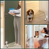Kickdown One Touch Door Stopper 4 inch - Durable Heavy-Duty