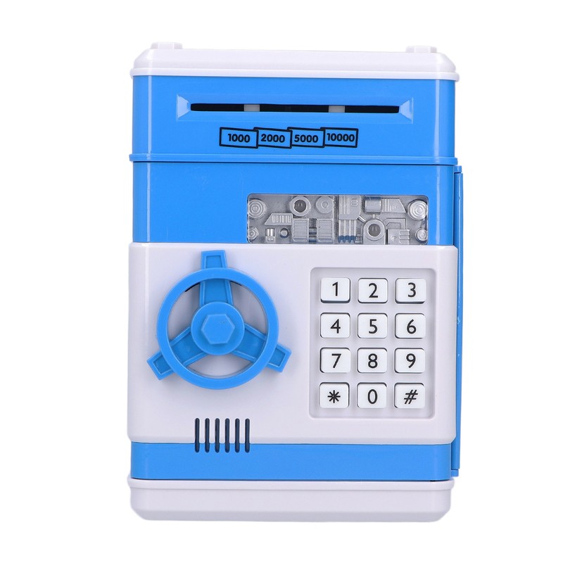 Electronic Money Saving Box ATM Password Cash Money Bank Security