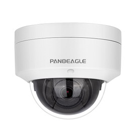 PANOEAGLE 8MP 4K PoE IP Camera, Outdoor Security Dome IP Camera with Smart Human Vehicle Detection, 98ft EXIR 2.0 Night Vision, Built-in Mic, 2.8mm Lens, IP67, IK10