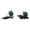 Kurt S. Adler - Paquete de 2 USB Twirl-Its con