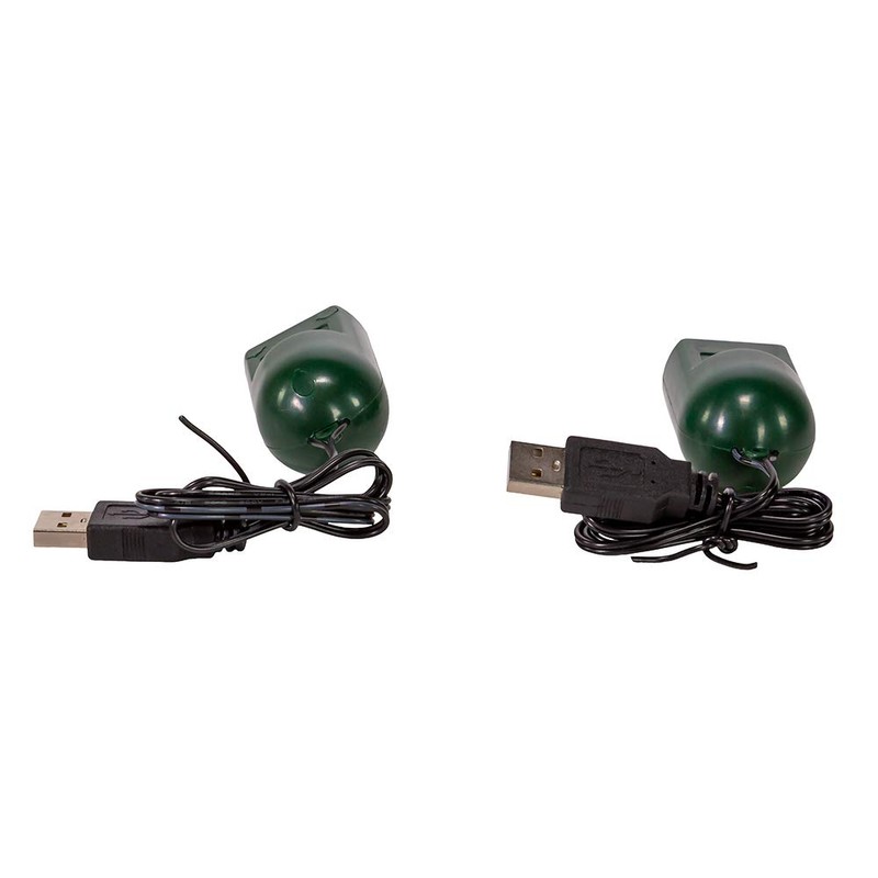 Kurt S. Adler - Paquete de 2 USB Twirl-Its con