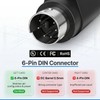 CSGLWDP 6-Pin DIN AC/DC Adapter for I/O Magic GigaBank 320gb