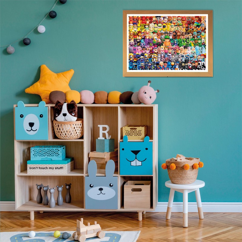 Clementoni Impossible Teile Children's 7 Years, Puzzle Figures, Video Gaming,